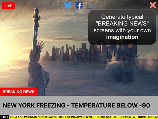 Screenshot #4 pour Fake News & Charts for iPad