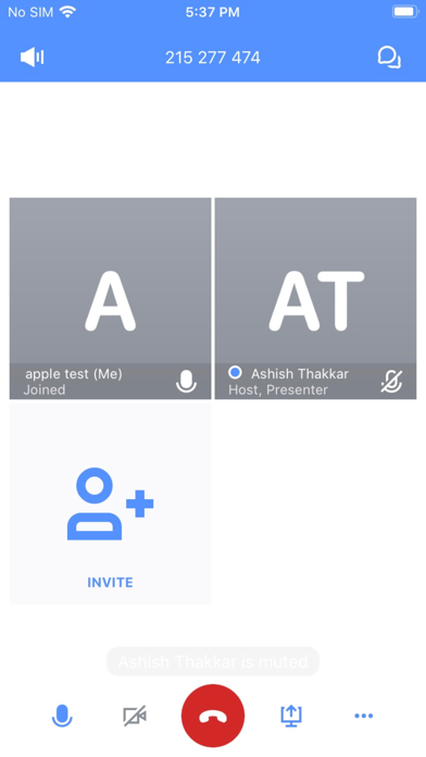 Screenshot #3 pour TetraVX Meetings