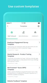 surveymonkey iphone screenshot 3