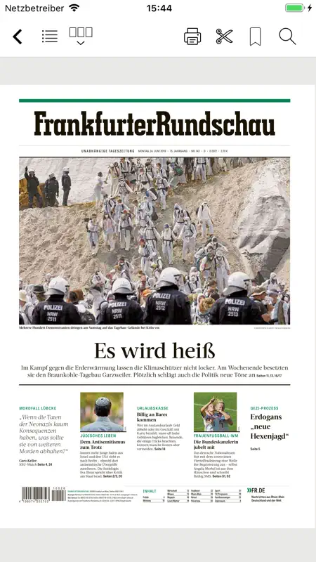 FR Digitale Zeitung screenshot 3 of 5