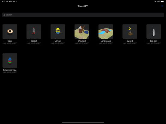 Screenshot #4 pour Creat3D™