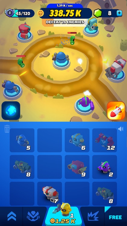 Merge Tower Bots screenshot-8