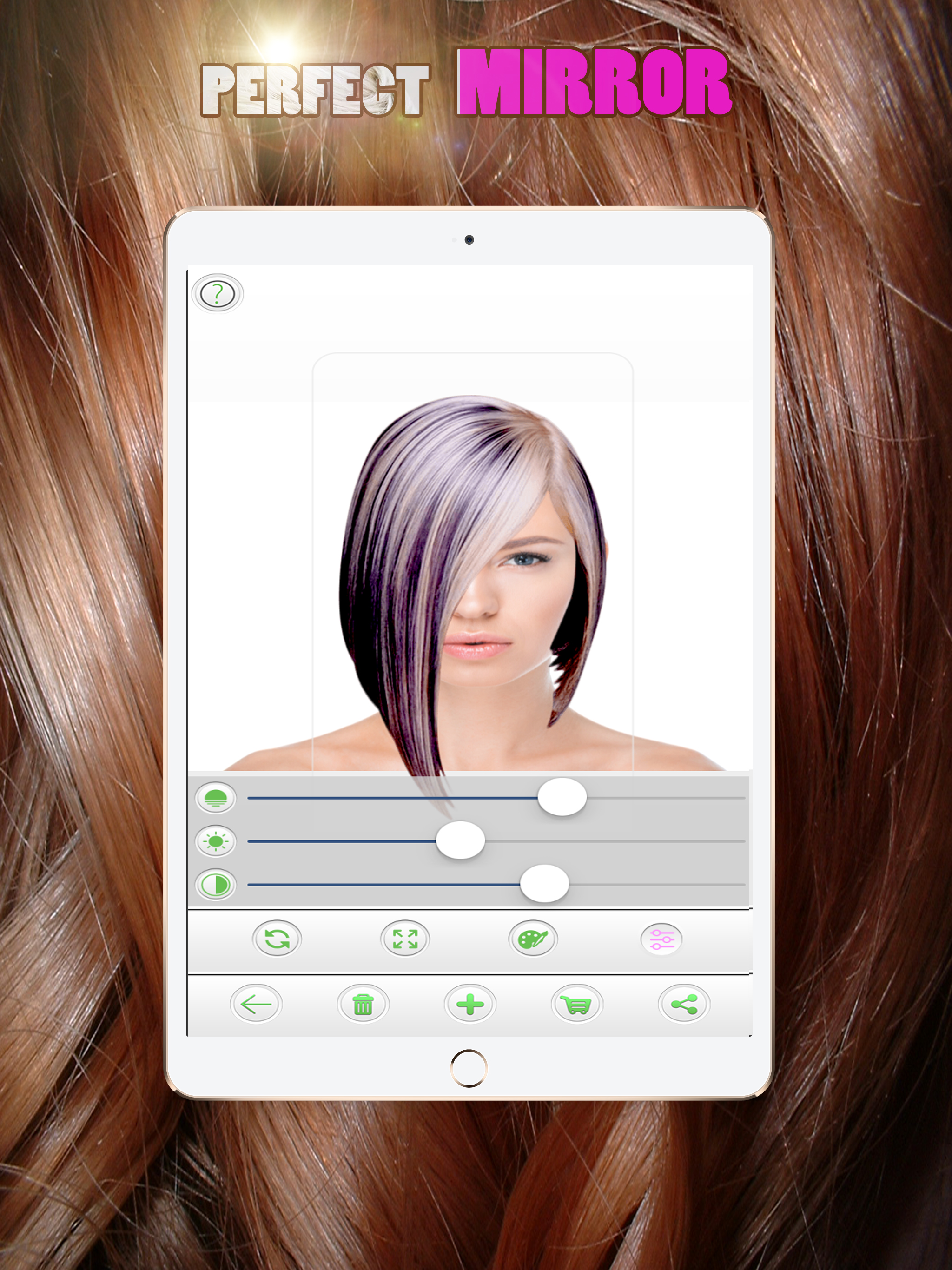 Perfect Mirror For a New Hair