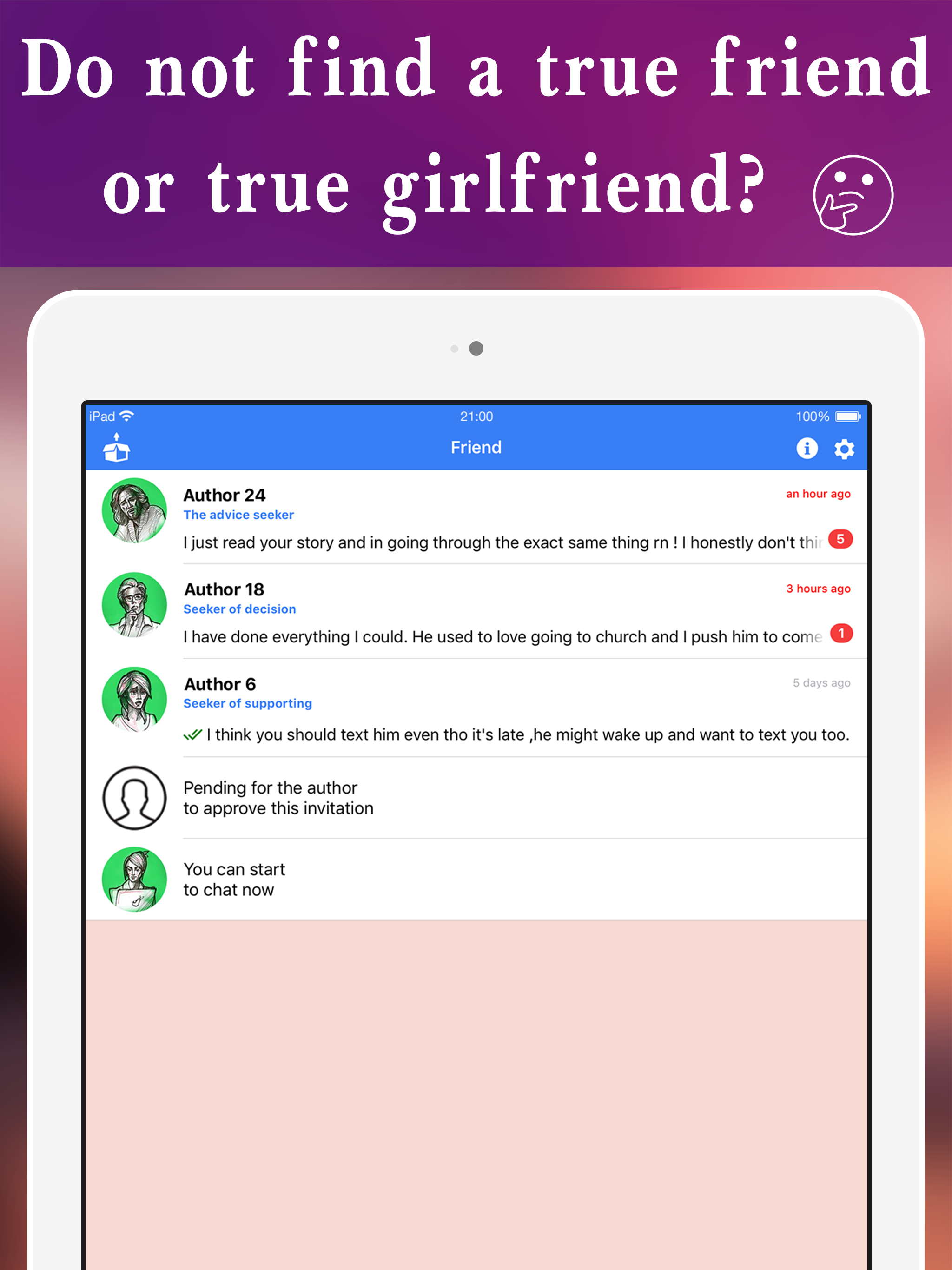 Friend - Make friends online