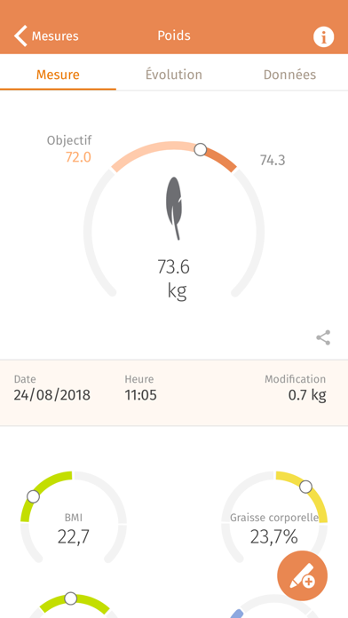 Screenshot #2 pour beurer HealthManager