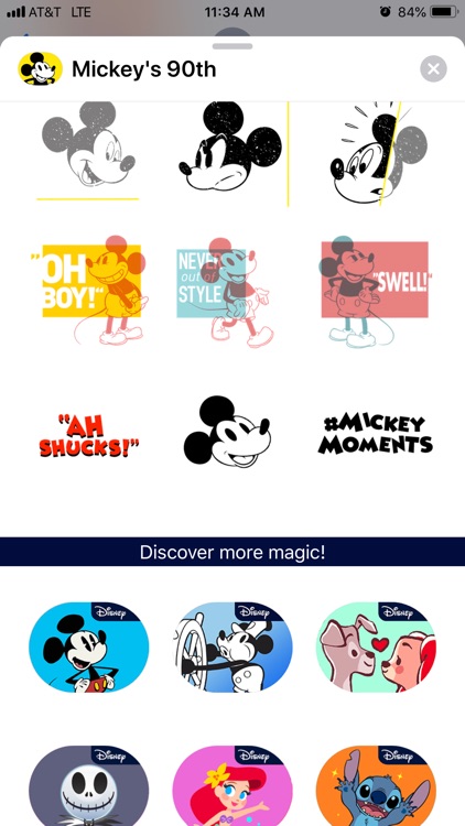 Disney Stickers: Mickey's 90th screenshot-3