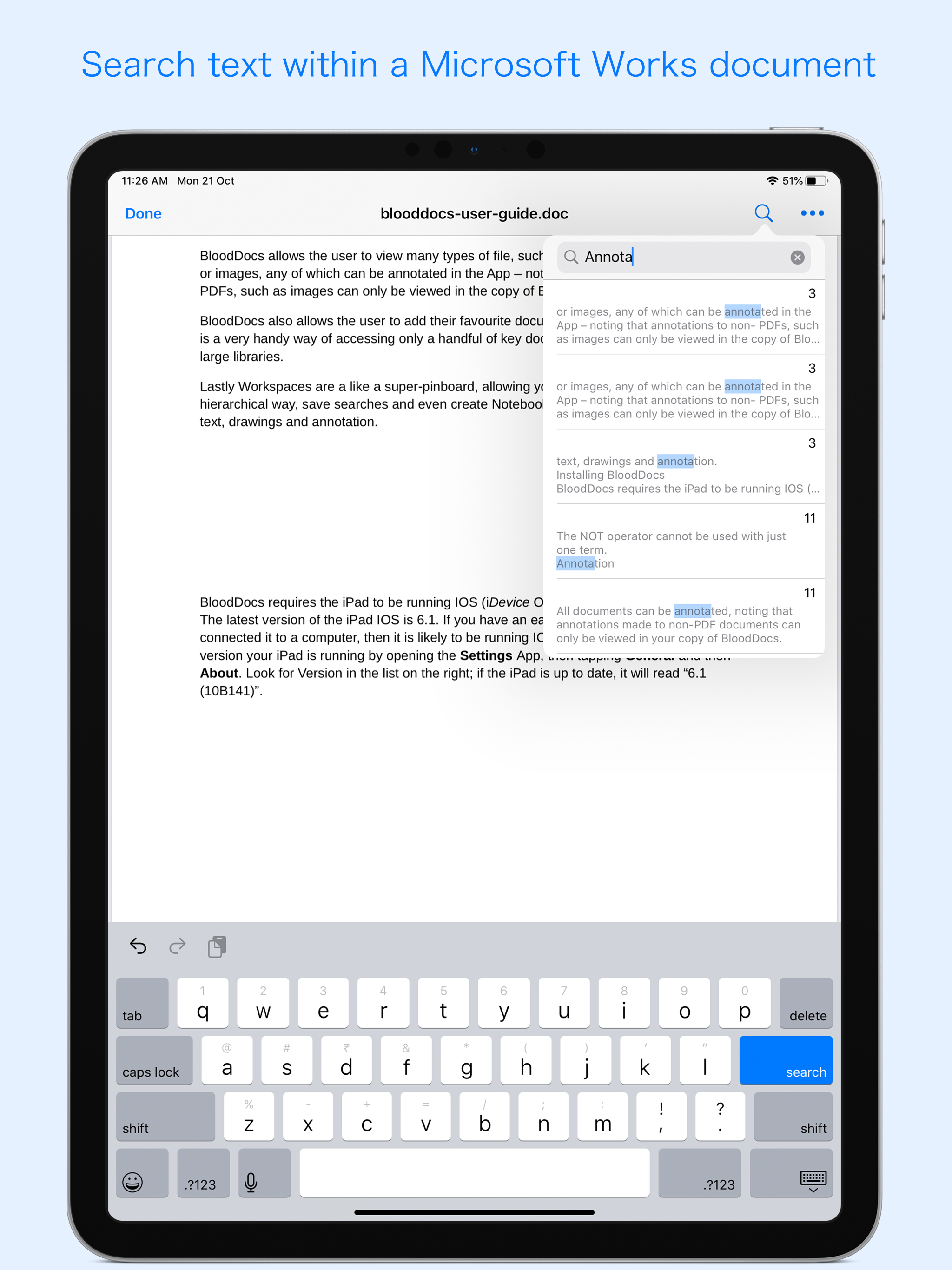 WPS Reader - for MS Works