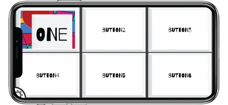 Communication Buttons Squares