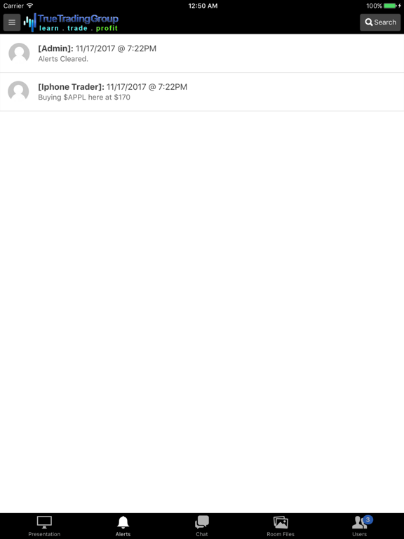 True Trading Group iPad screenshot 2 - Business app