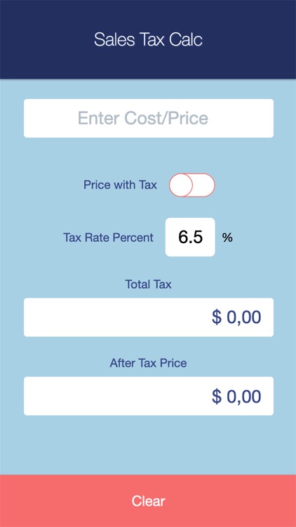 Sales Tax Calculator Lite