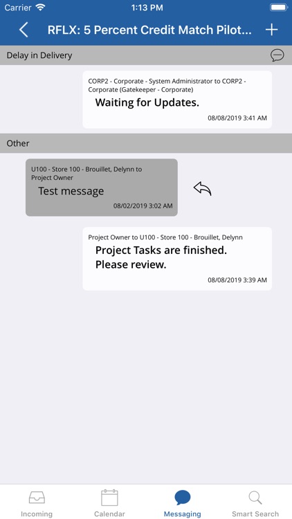 MyWork 1610 - Reflexis One screenshot-3