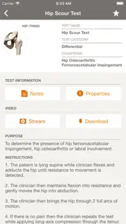 core -clinical orthopedic exam iPhone Captures Décran 4