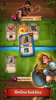 card crushers: battle game tcg iphone screenshot 2