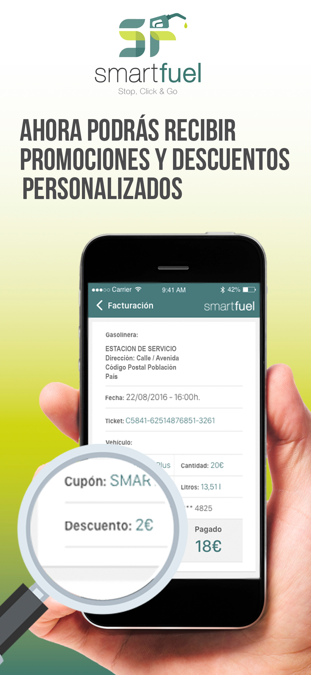 Smartfuel - Repostar gasolina