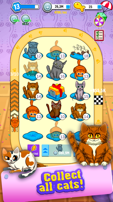 Merge Cats: Idle Tycoon! screenshot 4