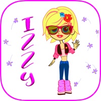 Izzy Animated Girl Stickers apk