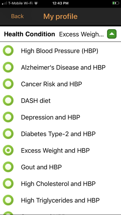 Screenshot #2 pour High Blood Pressure