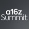 The a16z Summit app is your go-to app for event-specific information