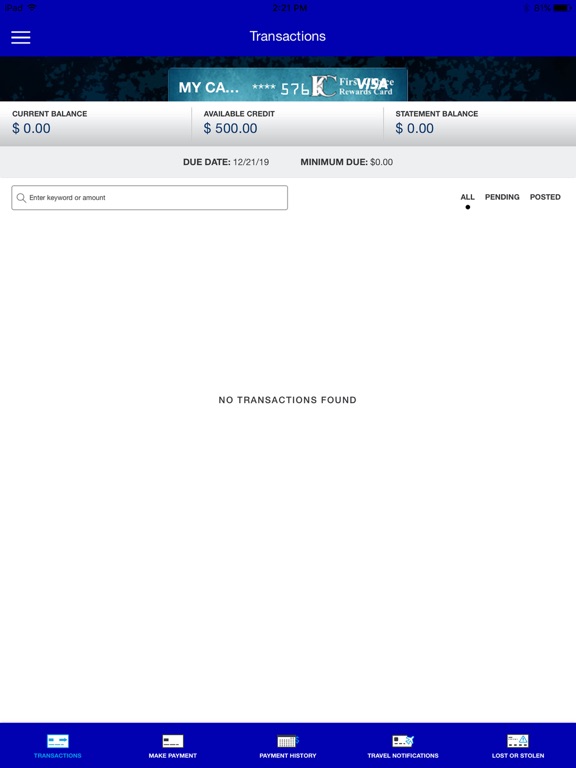 Screenshot #6 pour FCFCU Visa