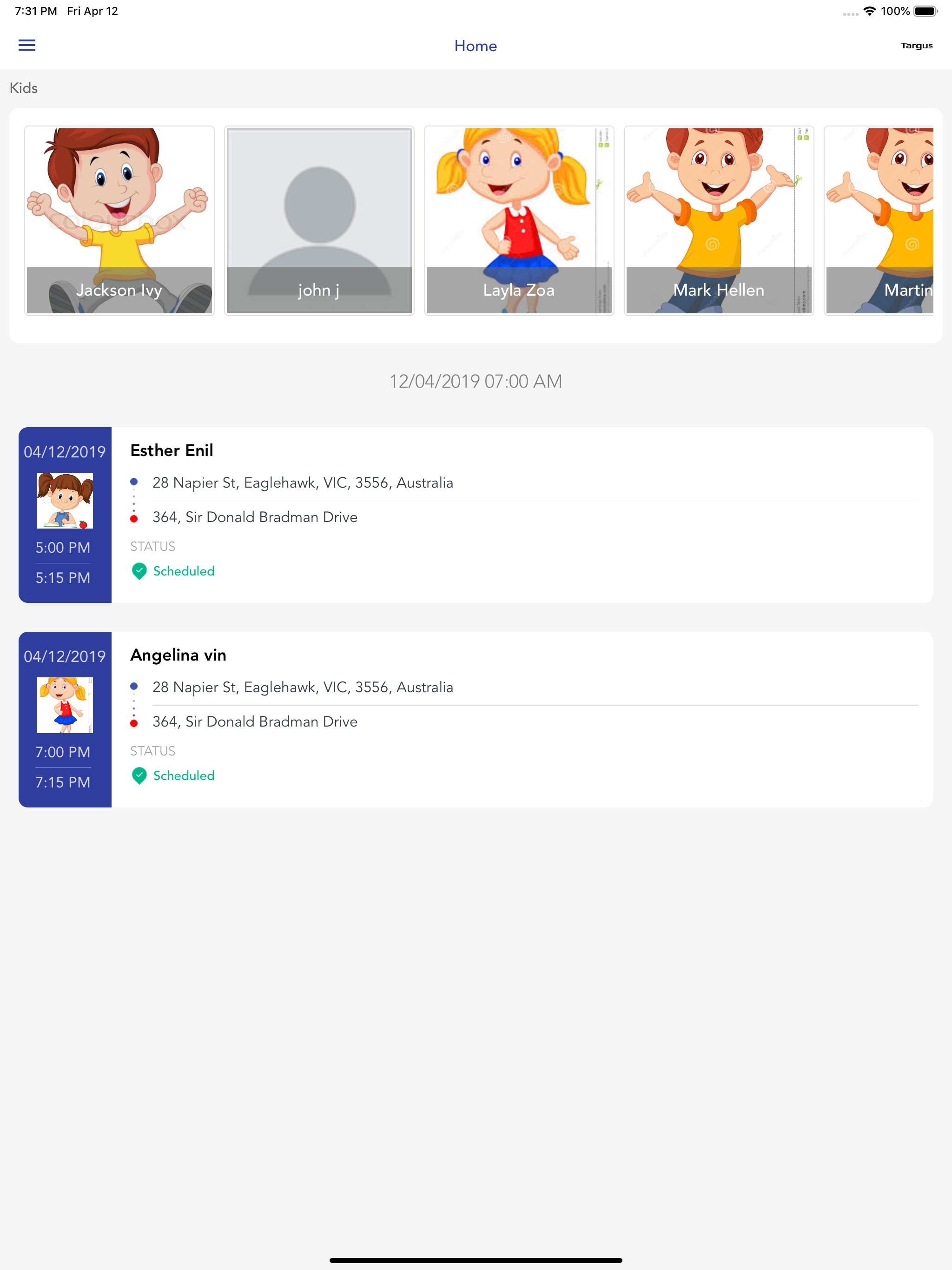 Kids Kab Partner