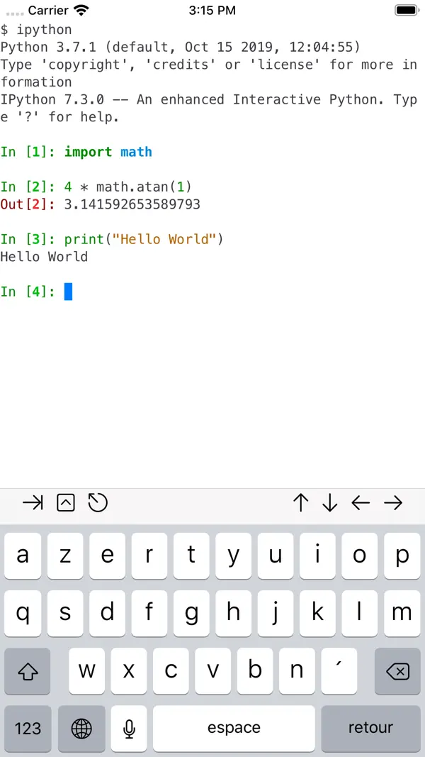 a-Shell Screenshot 3