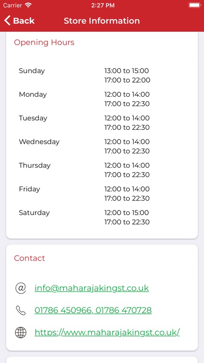 Maharaja Kings Restaurant