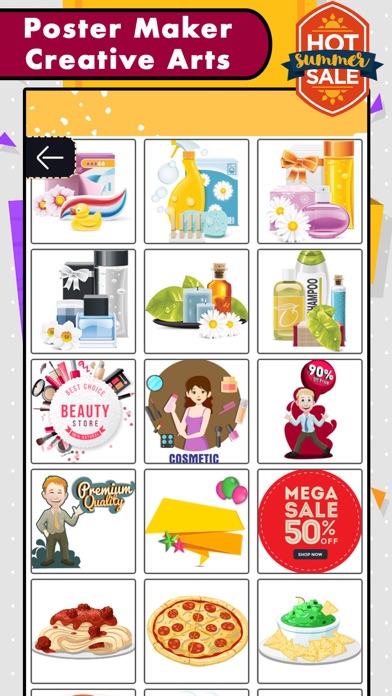 Poster Maker : Creative Arts iPhone screenshot 5 - Photo & Video app