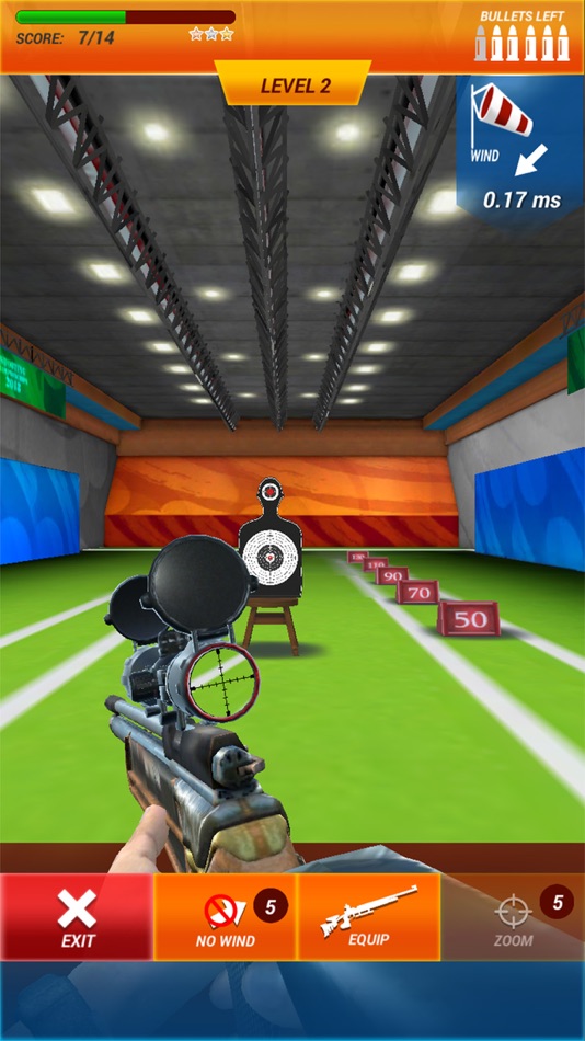 #2. Shooting Range Rifle SIM 3D (iOS) By: fun cool games
