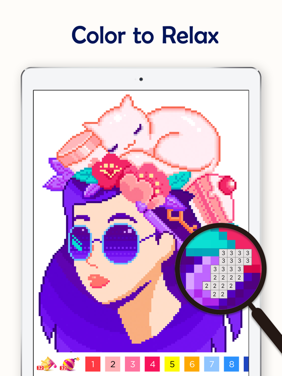 Pixel Coloring Book Gameのおすすめ画像1