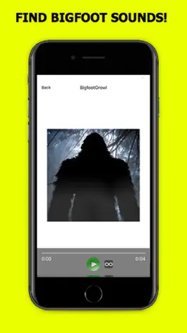 Game screenshot Bigfoot Calls & Big Foot Sound hack