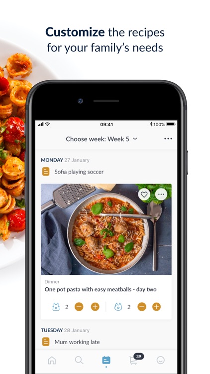 Mambeno - recipes & meal plan