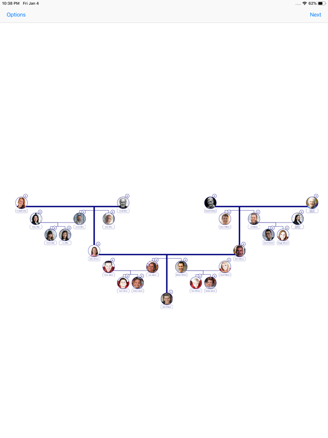 Snímek obrazovky Family Tree Photo