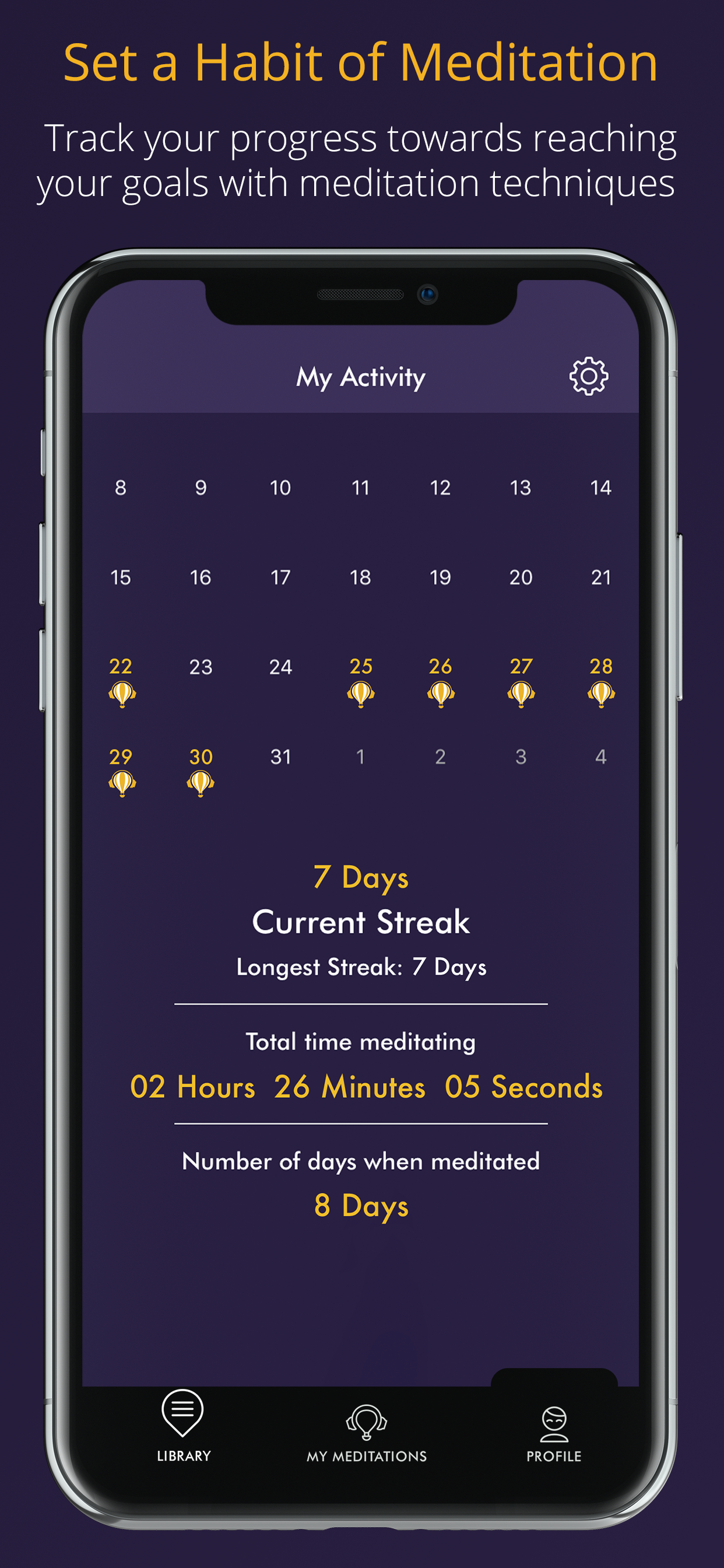 Guided Meditation - Meditable screenshot 5