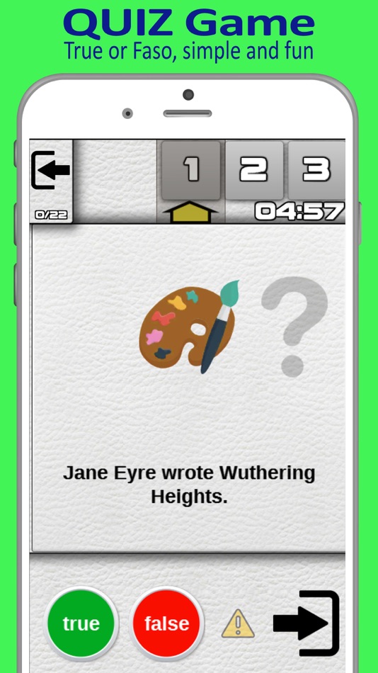 #1. True False: the Quiz Game (iOS) 由: Flavio Losco