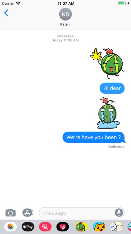 watermelon sticker screenshot-3