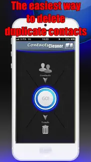 contacts cleaner pro ! iphone screenshot 2