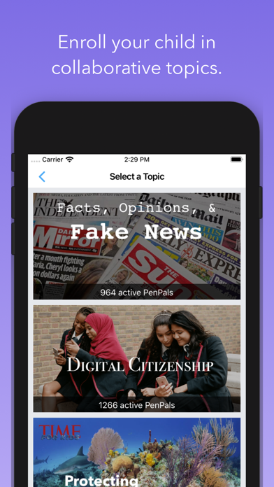 PenPal Schools - Education App iPhone screenshot 1 - Education app