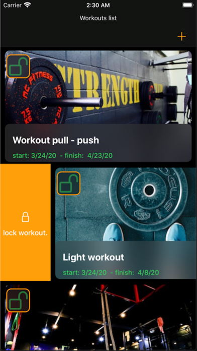 Screenshot #2 pour Workoutter