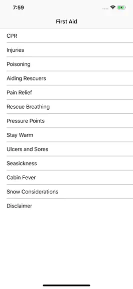 Game screenshot Wilderness First Aid hack