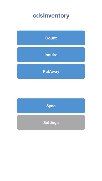 cds Physical Inventory