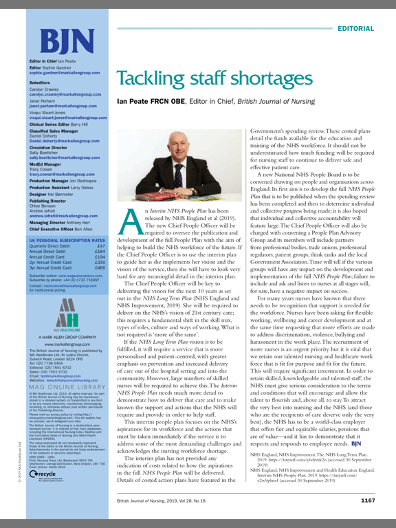 Screenshot #6 pour British Journal of Nursing