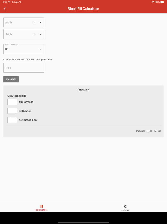 Block Calculator Plus