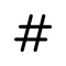 Icon Hashtagram