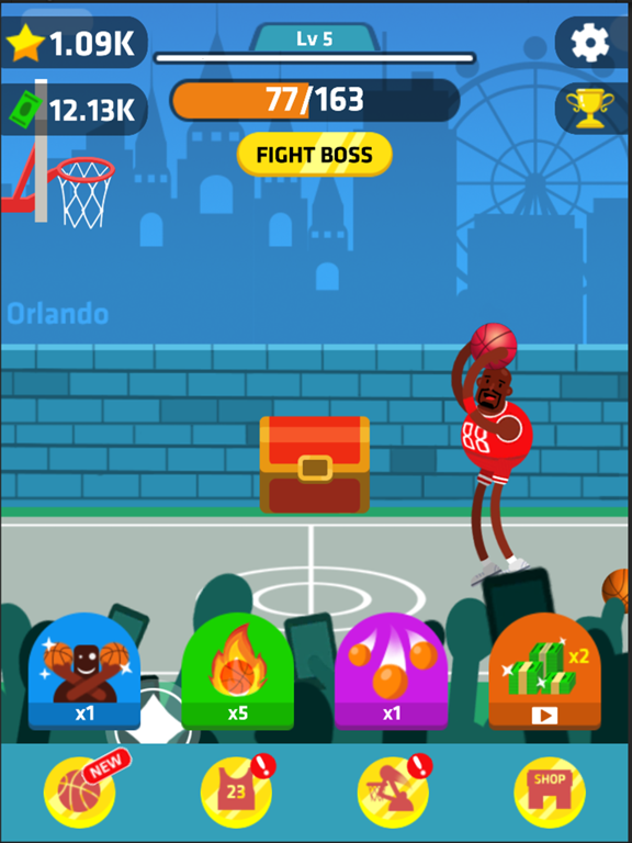Screenshot #6 pour Idle Dunk Masters