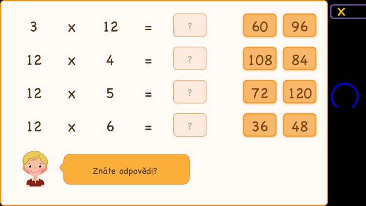 Tabulky násobilky 500 screenshot-5