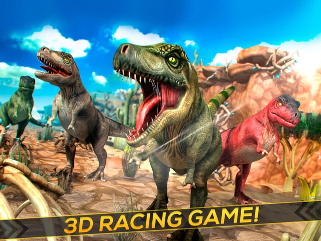 Run Dino Run 2: Play funny baby TRex Dinosaur racing in a prehistoric  jurassic world park - Newest HD free game for iPad by Tiltan Games by  Tiltan Games (2013) LTD