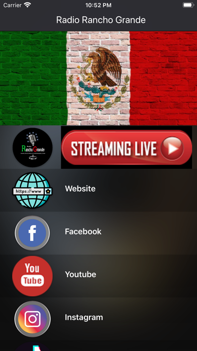 Screenshot #3 pour Radio Rancho Grande