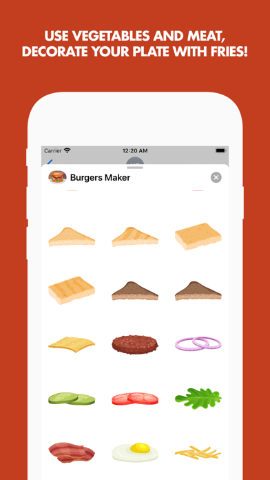 Screenshot #3 pour Burgers and Sandwiches Maker