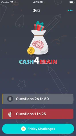 Game screenshot Cash4Brain Quiz for Gifts hack