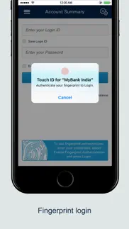 mybank india-deutsche bank iphone screenshot 1